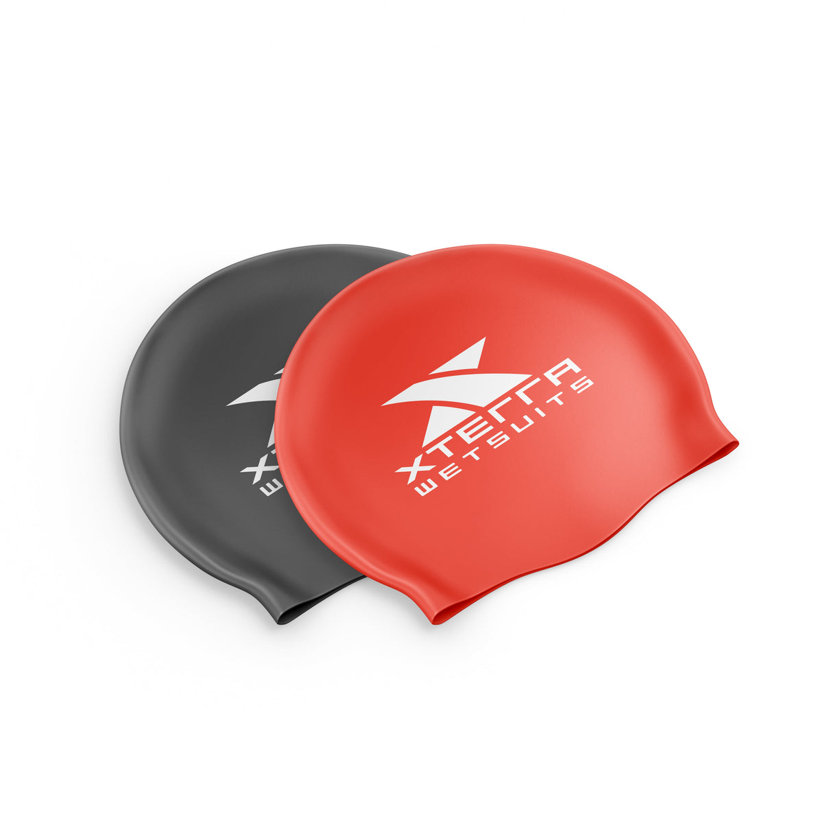 2-Pack Silicone Swim Cap