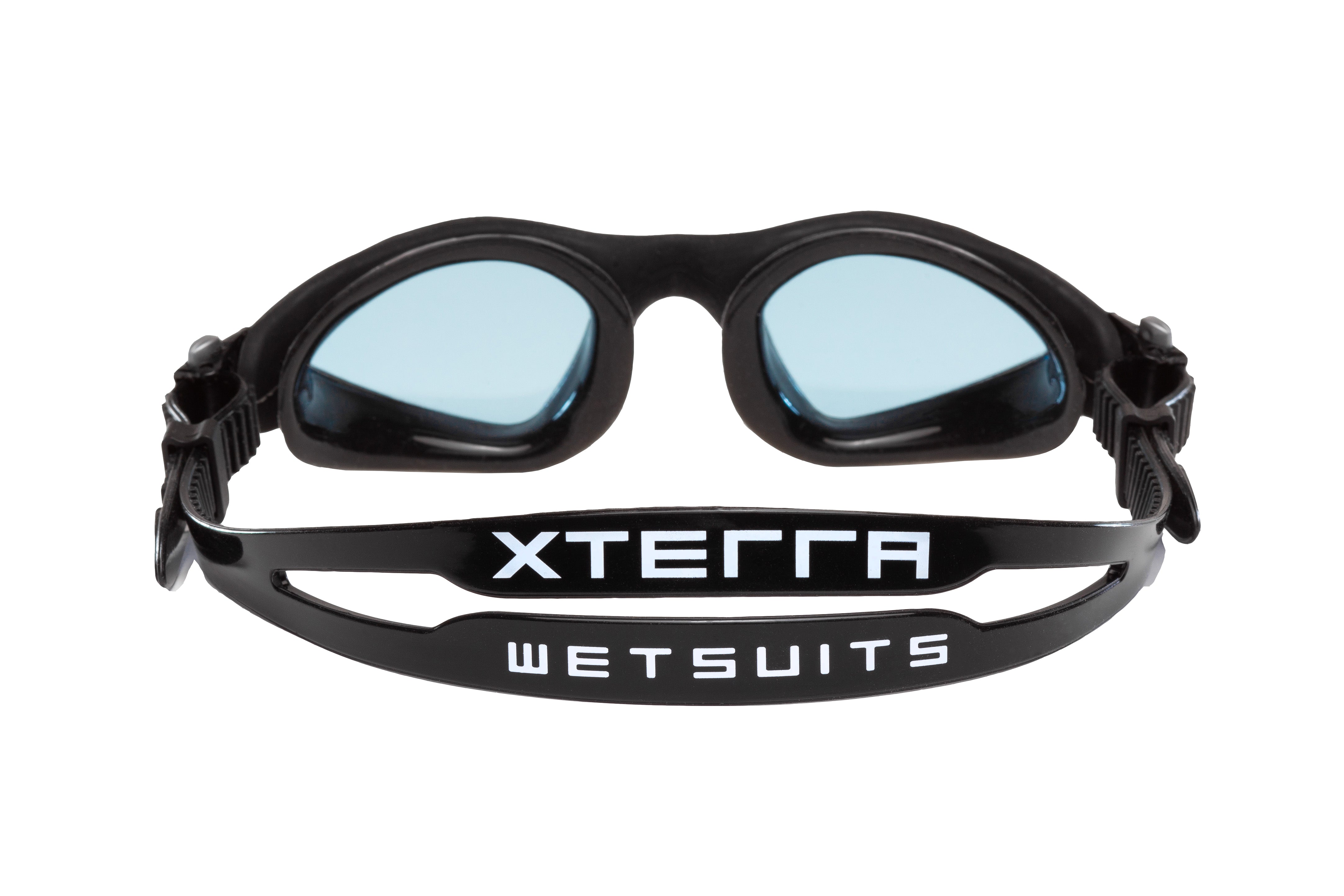 blue goggles swimming Velocity Blue Goggles