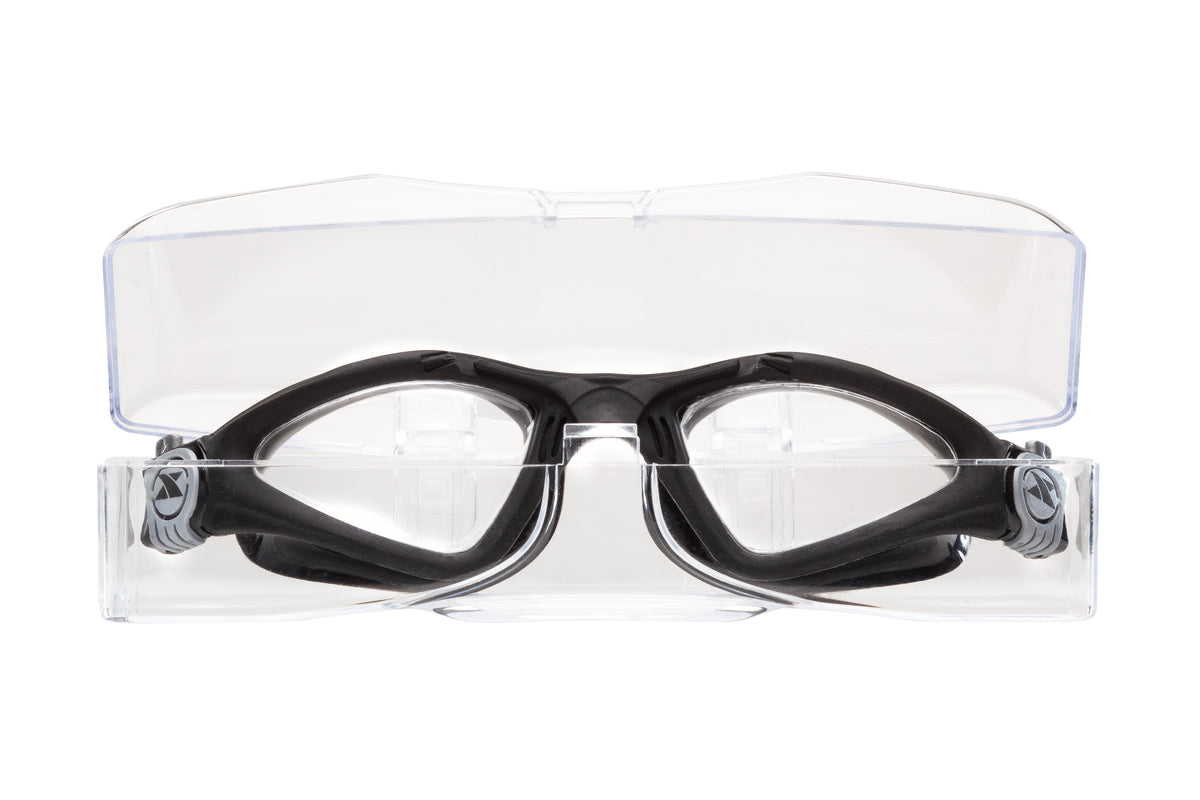swimming goggles for spectacle wearers Velocity Clear Goggles