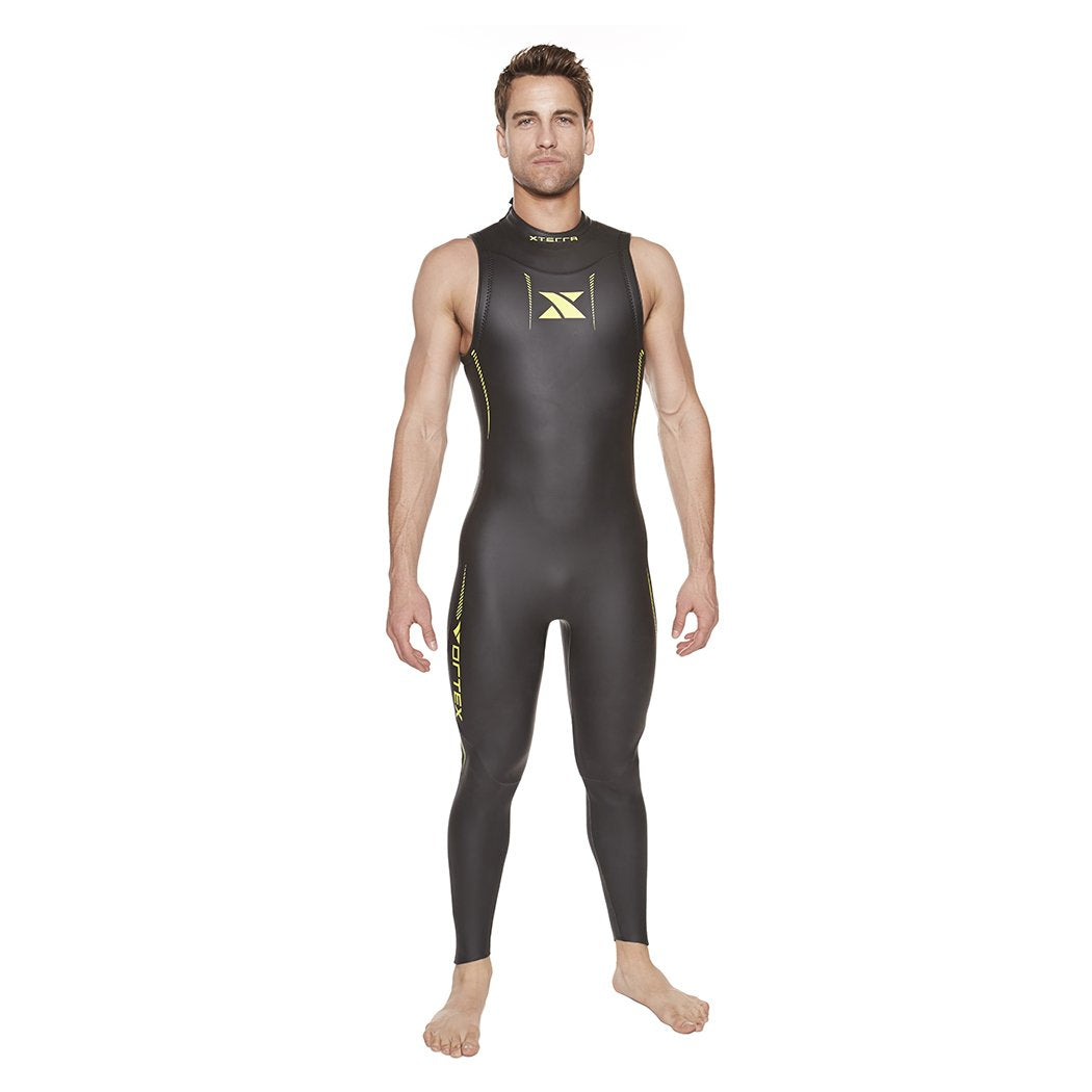 RASH wetsuits デニム Mens Vortex Sleeveless Triathlon Wetsuit | XTERRA Wetsuits