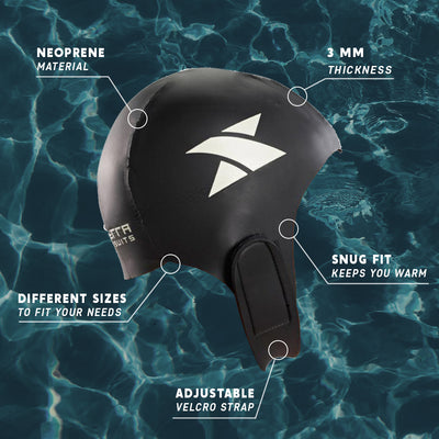 Neoprene Swim Cap, Thermal cap
